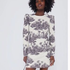 Tuckernuck Cream and Black Mini Dress